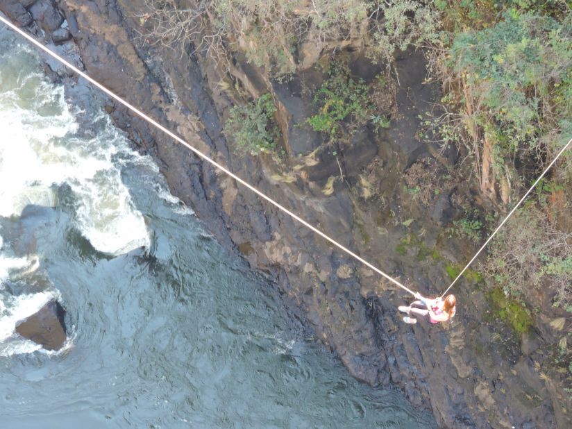 <strong>111 meters: Victoria Falls Bridge, Livingstone, Zambia/Zimbabwe.</strong> Jumping over the Victoria Falls Bridge is probably the best dive into two different countries from one spot -- just remember to carry along your passport. 