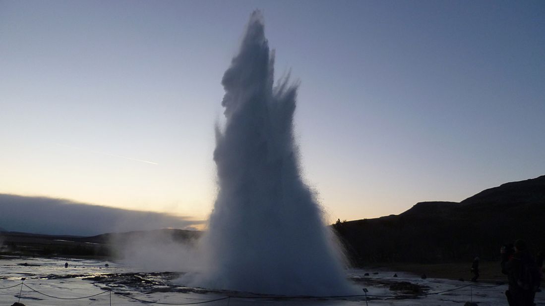 <strong>Geysir: </strong>Another Haukadalur attraction is Geysir, a now largely dormant hot spring that lends its name to all the other geysers around the globe.