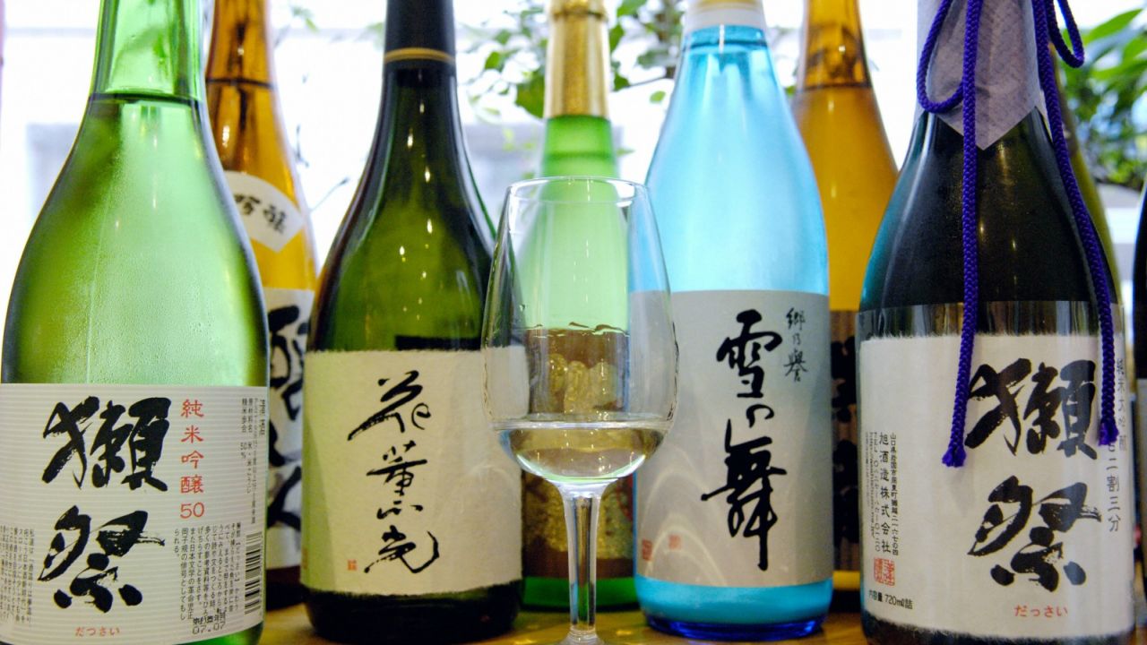 Sake in Tokyo.