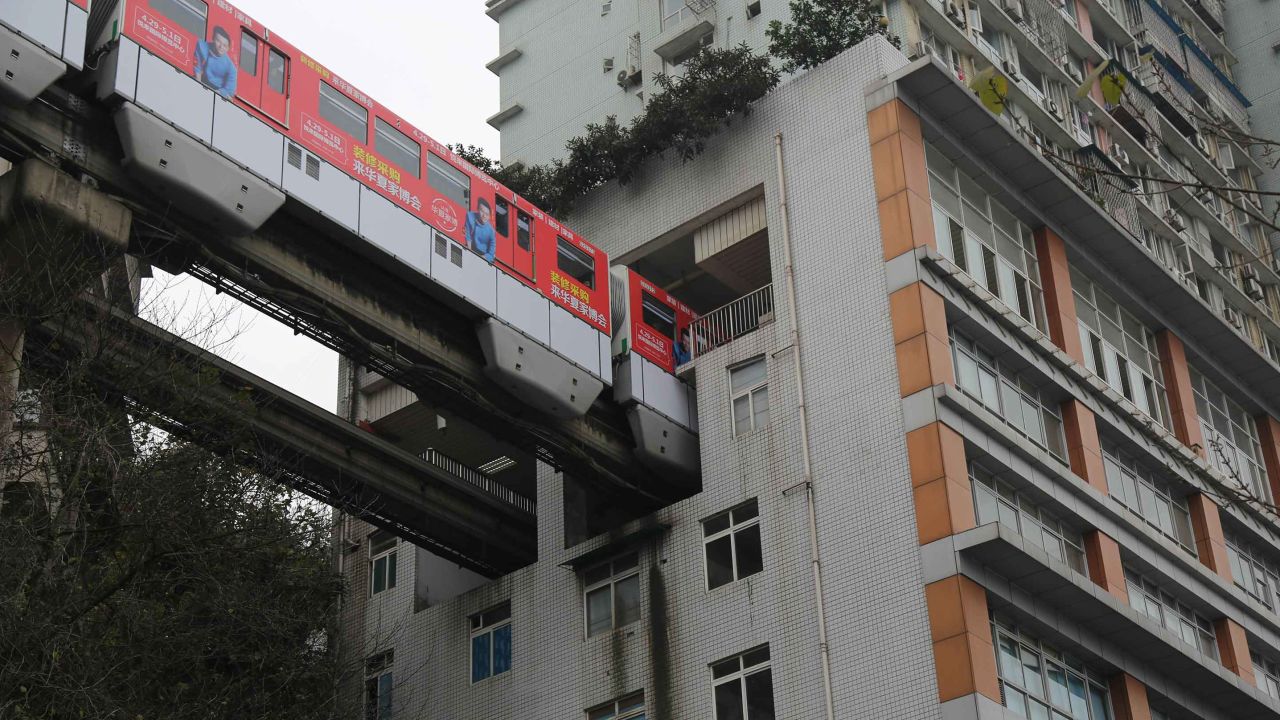 02 China monorail apartment RESTRICTED