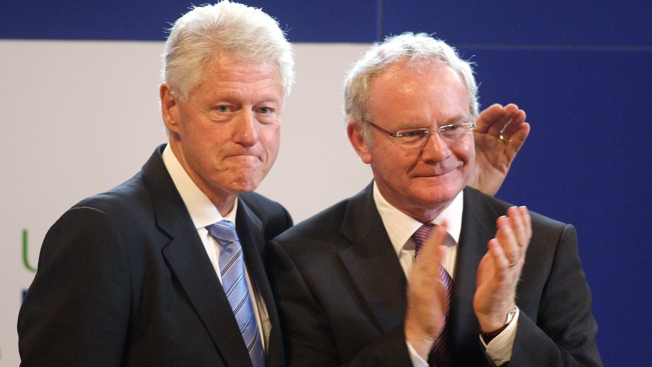 Both Bill and Hillary Clinton worked with McGuinness during their careers.
