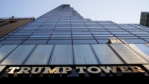 NEW YORK, NY - NOVEMBER 16: A view of Trump Tower on 5th Avenue, November 16, 2016 in New York City. Trump is in the process of choosing his presidential cabinet as he transitions from a candidate to the president-elect. (Photo by Drew Angerer/Getty Images)