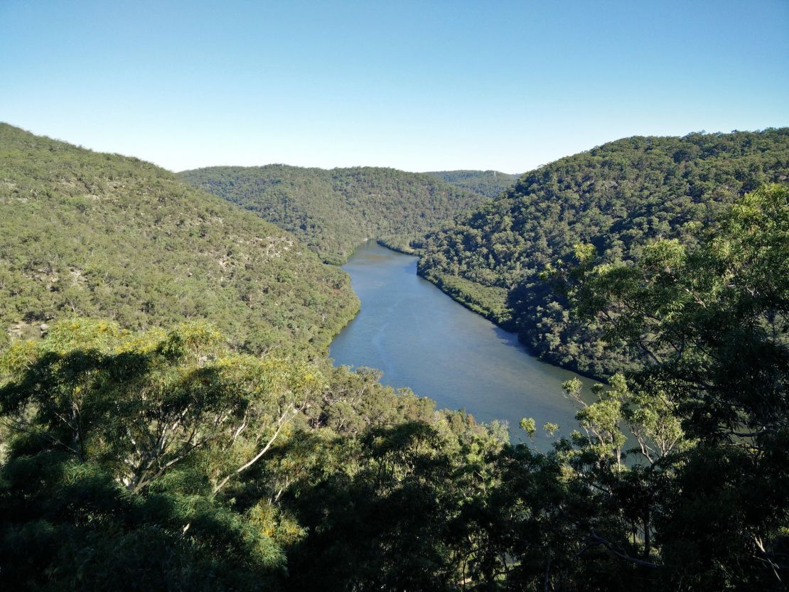 Check out the sights from the Naa Badu Lookout, part of the Great North Walk between Sydney and Newcastle.