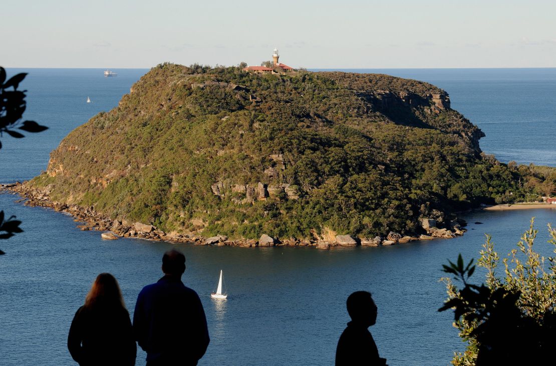 Visitors to Ku-ring-gai Chase National Park can look out across Pittwater to the Barrenjoey lighthouse.