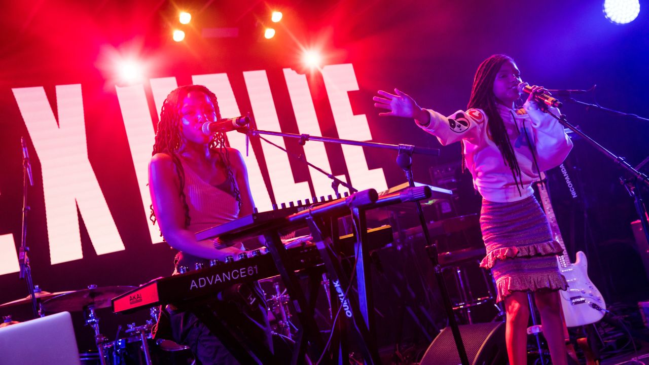 The sisters perform at the YouTube House @ Coppertank at the music festival. Their debut EP, "Sugar Symphony," came out in 2016.