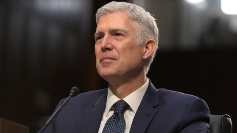 Neil Gorsuch testifies before the Senate Judiciary Committee during his nomination hearing to be an Associate Justice of the US Supreme Court on March 22, 2017 in Washington, DC.