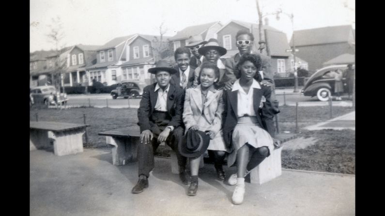 Evans said that in a way, his mother's photos are a counter-narrative. "A lot of times, people think, 'Well, African-Americans coming north, they were very poor and they were downtrodden.' But my mother's photos really show the positive side of life."