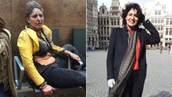 Nidhi Chaphekar, 41, was injured in the second blast at Brussels' Zaventem Airport on March 22, 2016 suffering burns and embedded metal to many areas of her body. A photo taken by Georgina journalist Ketevan Kardava shortly after the twin blasts came to sum up the tragedy of the attacks for many around the globe.