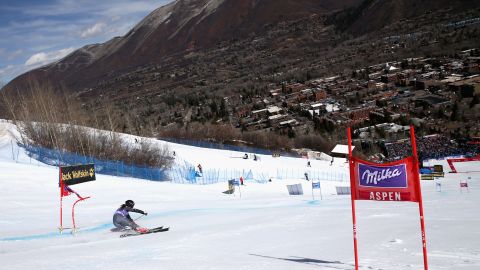 Italy's Sofia Goggia competes in this year's Giant Slalom at Aspen