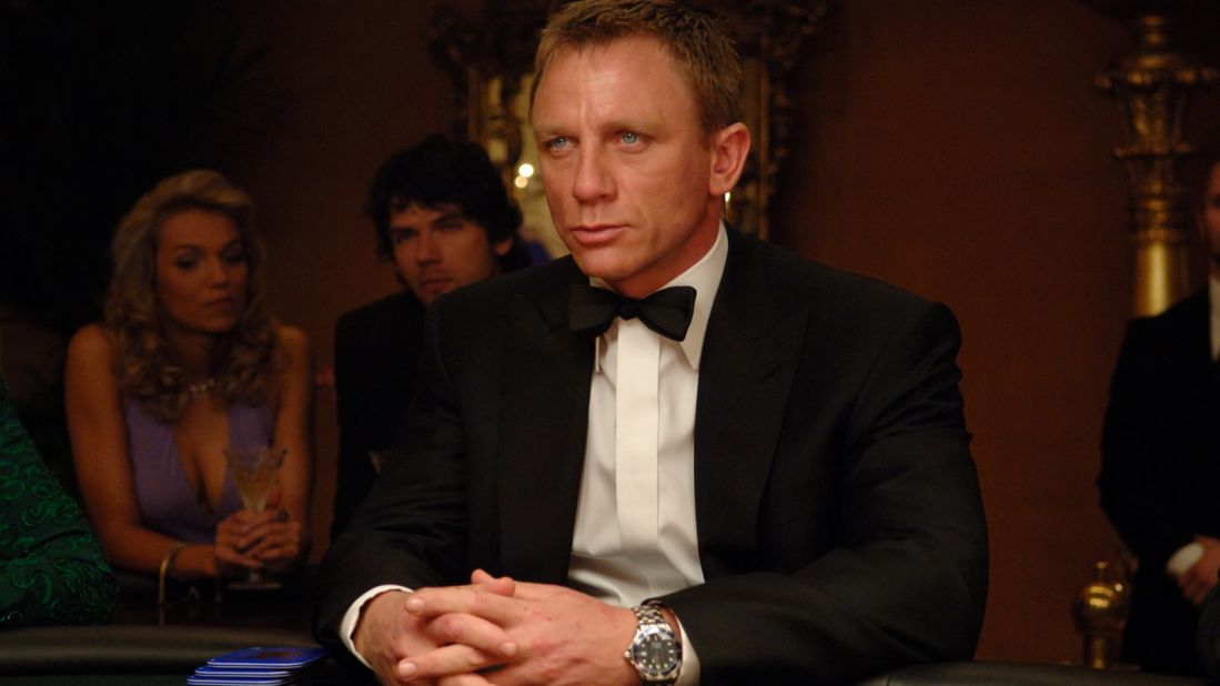 Omega has been the choice for every on-screen James Bond since 1995, following Rolex, Seiko and TAG Heuer.