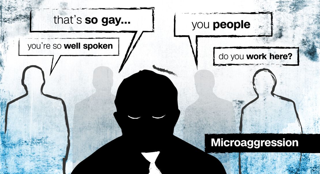 College students have adopted some new terms to define when and how they feel threatened. A "microaggression" is an indirect, subtle and sometimes even unintentional discrimination against a minority group.