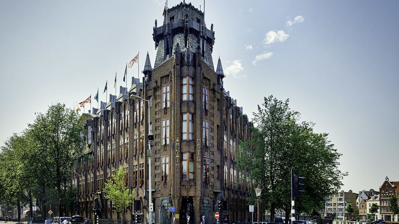 <strong>Grand Hotel Amrâth Amsterdam: </strong>Amrath Amsterdam is housed in the historic Scheepvaarthuis (Shippinghouse), which was the head office of several shipping companies in the early 20th century.