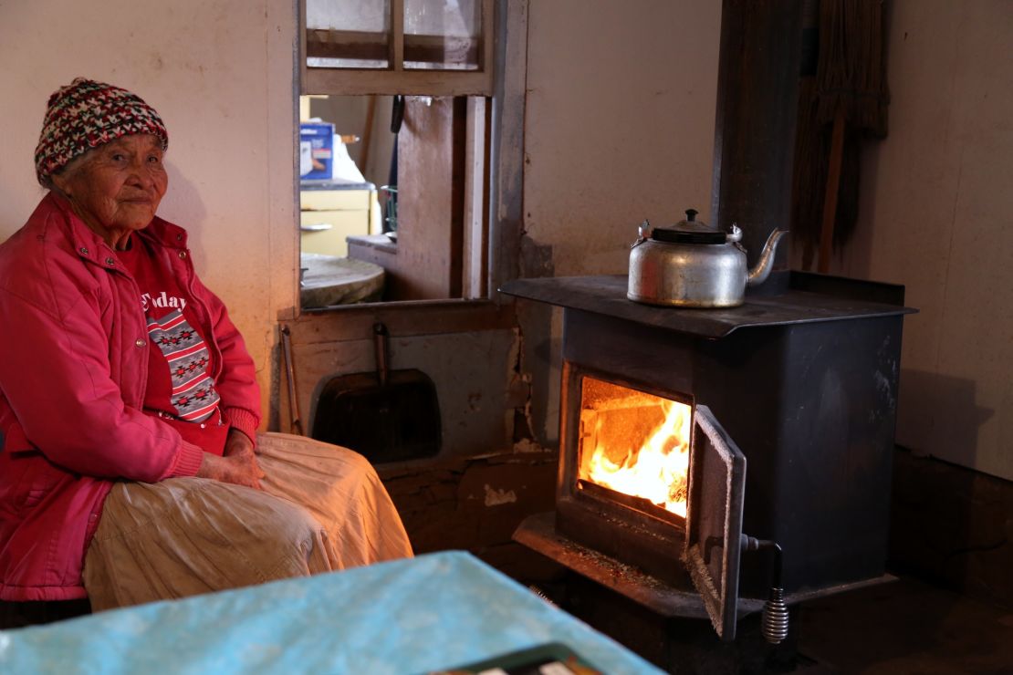 With temperatures often plunging below zero in winter, firewood is critical for the survival of many elders.