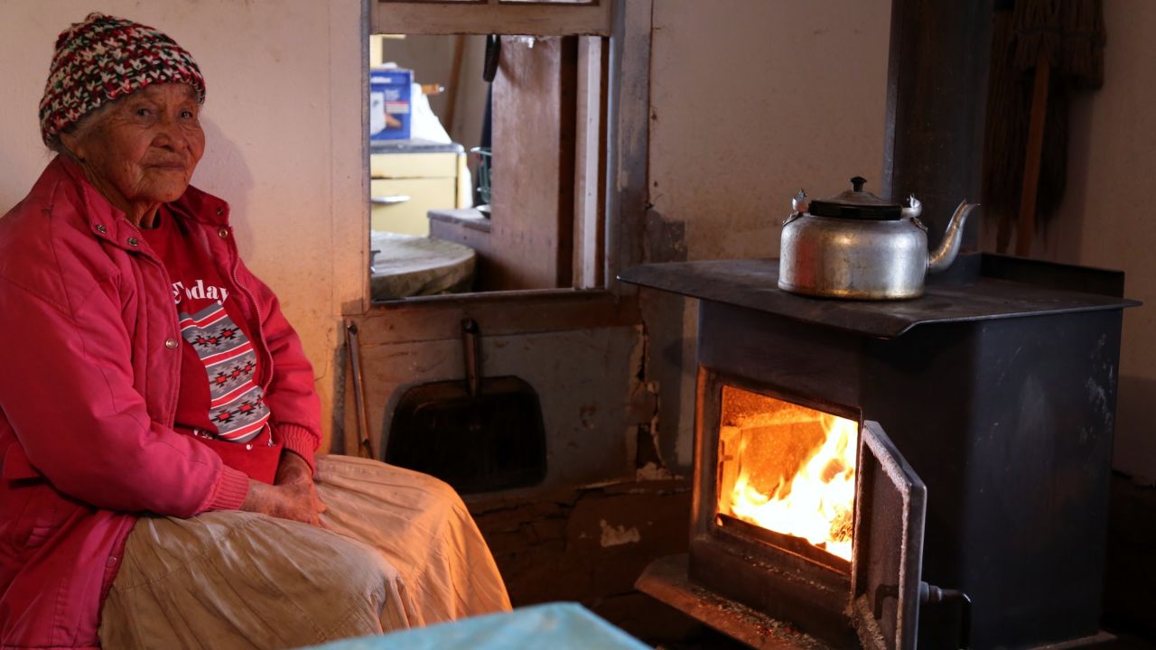 With temperatures often plunging below zero in winter, firewood is critical for the survival of many elders.