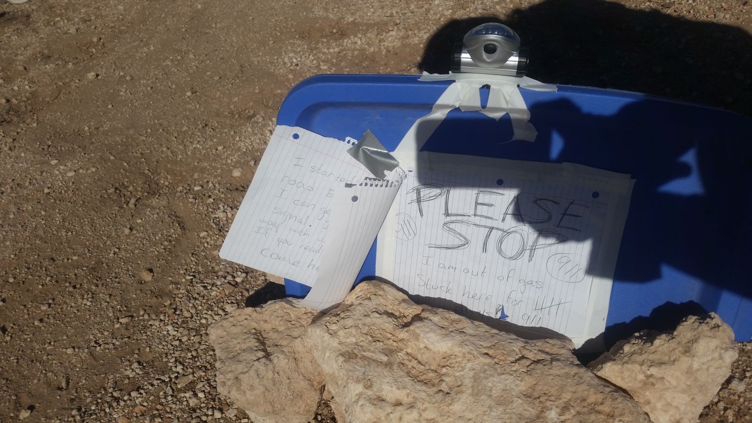 Amber VanHecke, 24, left a note that authorities used to find her in the Arizona wilderness.