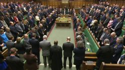 uk parliament minute of silence