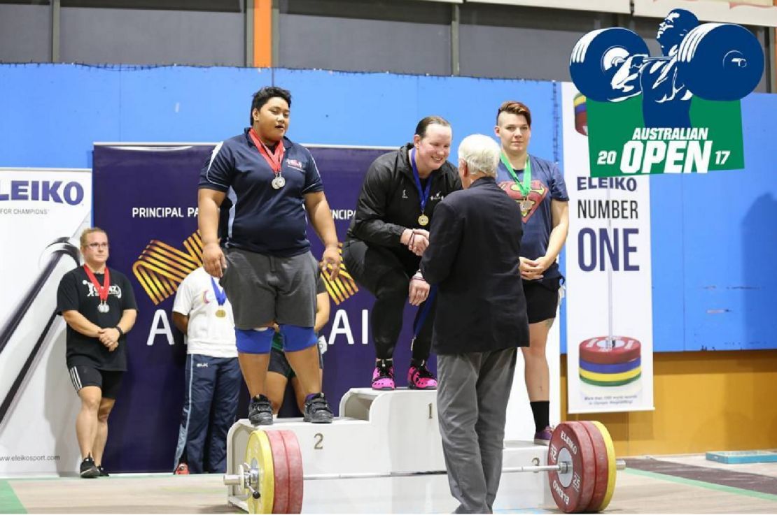 Hubbard became the first Kiwi transgender athlete to win a weightlifting title at the 2017 Australian Open.