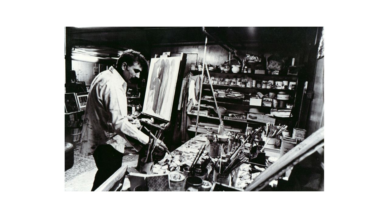 In 2011, the children of Armenian-Lebanese artist Paul Guiragossian (pictured here in studio in 1970) started the <a href="http://www.paulguiragossian.com/" target="_blank" target="_blank">Paul Guiragossian Foundation</a> to authenticate and archive the prolific artist's work.