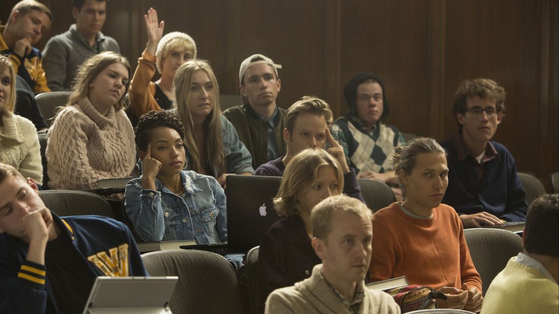 <strong>"Dear White People" Season 1: </strong>Based on the movie of the same name, this series revolves around a diverse group of students trying to navigate life at a predominately white university. <strong>(Netflix)  </strong>