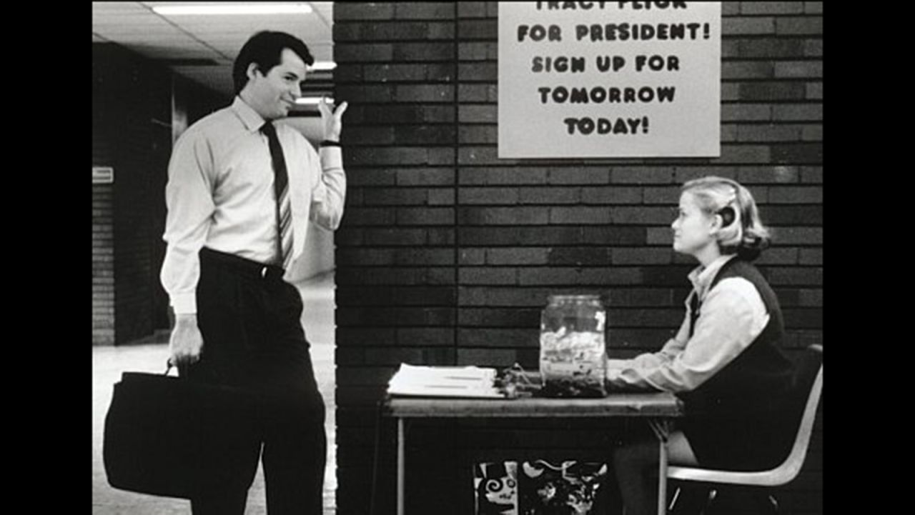 <strong>"Election"</strong>: Matthew Broderick and Reese Witherspoon star in this 1999 dark comedy about a high school election. <strong>(Amazon Prime)</strong>