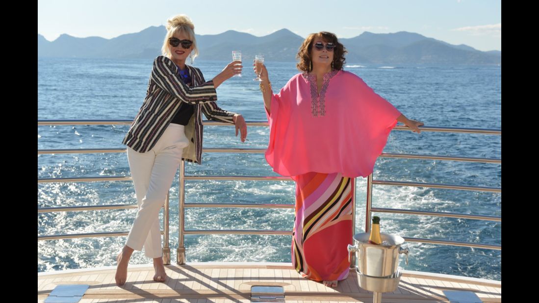 <strong>"Absolutely Fabulous: The Movie"</strong> : Joanna Lumley and Jennifer Saunders reprise their roles as Patsy and Edwina in this comedy based on Saunders hit TV show. <strong>(HBO Now) </strong>