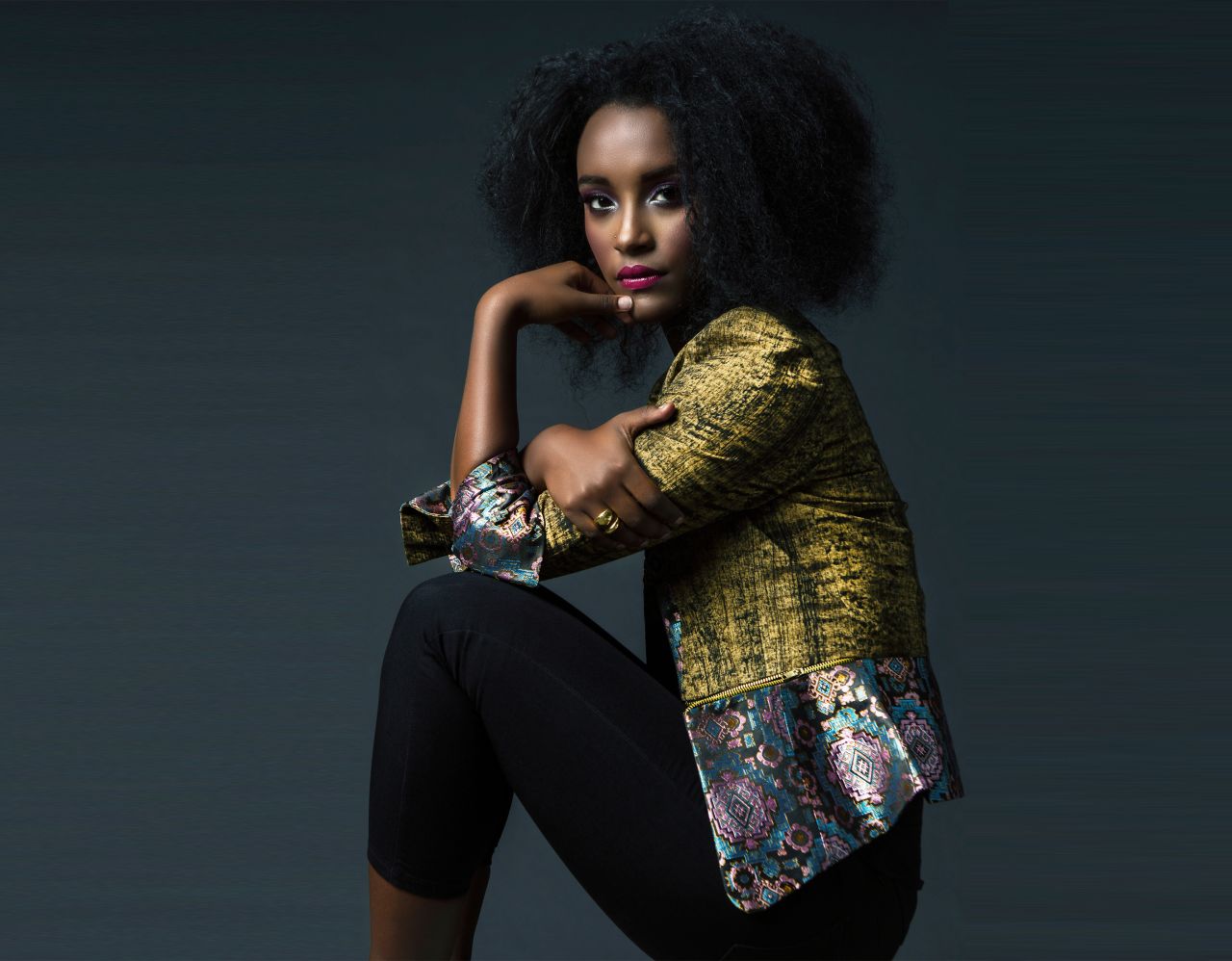 "We are trying to make fashion made in Africa available to everybody," says Chekwas Okafor, founder of ONYCHEK. The 27-year-old left a job as a health and safety manager to launch the online retail store. <br /><br />Pictured: Designs by Ghana's Christie Brown and Kenya-based Adele Dejak.