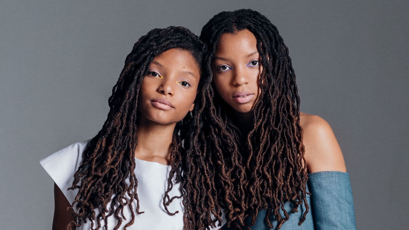 Chloe x Halle are an R&B duo from Atlanta made up of sisters Chloe, 18, right, and Halle Bailey, 16. Beyoncé signed the teens to her management company, Parkwood Entertainment, in 2015.