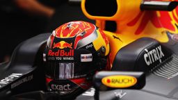 MONTMELO, SPAIN - MARCH 10:  Max Verstappen of Netherlands and Red Bull Racing sits in his car in the garage during the final day of Formula One winter testing at Circuit de Catalunya on March 10, 2017 in Montmelo, Spain.  (Photo by Mark Thompson/Getty Images)