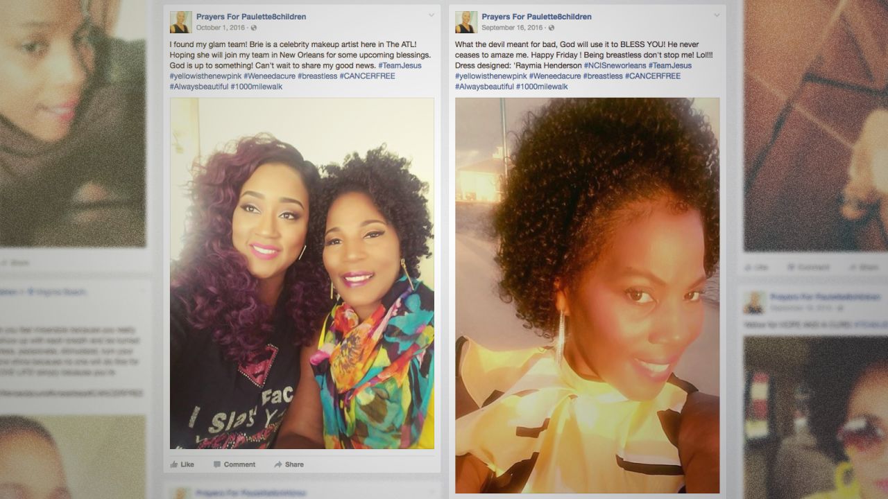 A frequent presence on Facebook, Paulette Leaphart is a big fan of selfies. She posts glamour shots of herself frequently.