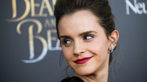 Emma Watson attends a screening of 'Beauty and the Beast' in New York.