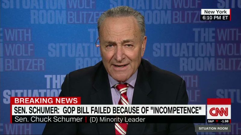 Chuck Schumer To Trump: Let Congress Work On Avoiding Shutdown | CNN ...