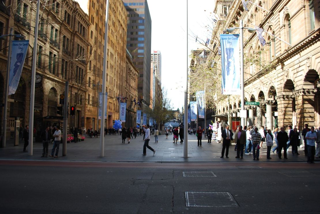 Martin Place might look ordinary, but superheroes have been known to hang out here ...