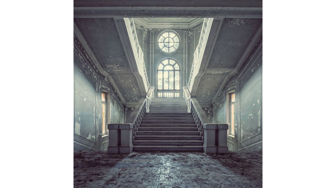 Over the last six years, London-based photographer Gina Soden has photographed some of Europe's most beautiful derelict buildings. This image was taken in a large abandoned asylum in Italy.