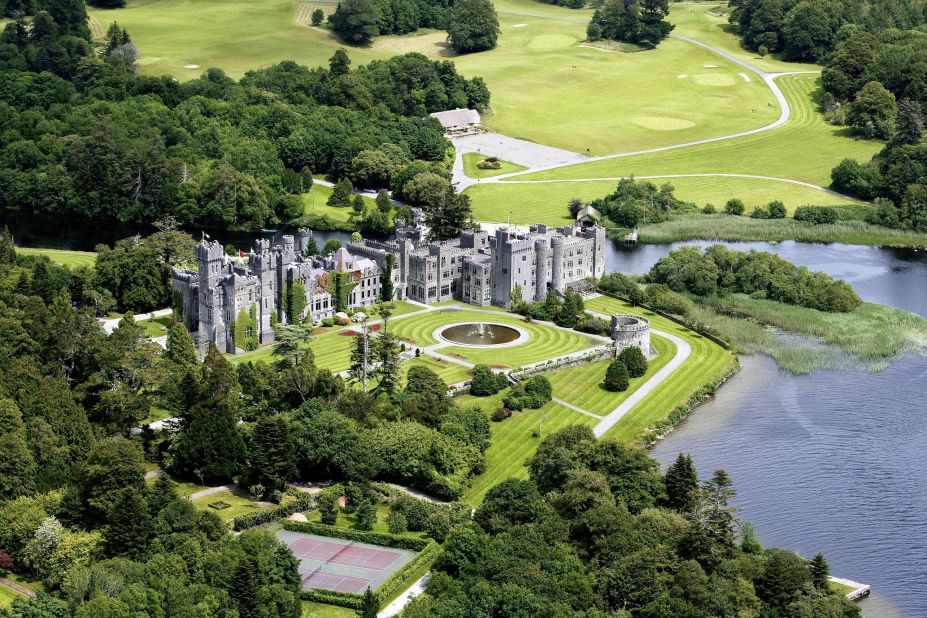 <strong>Ashford Castle</strong> -- Fresh off a $75 million renovation, Ashford Castle in Cong, Ireland, is more opulent and over-the-top than ever. 