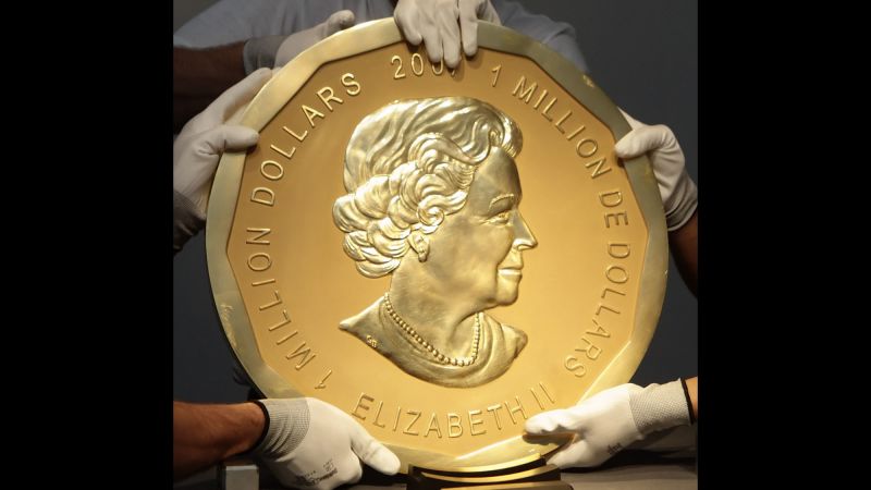 A 200 lb gold coin worth more than 1 million is stolen CNN