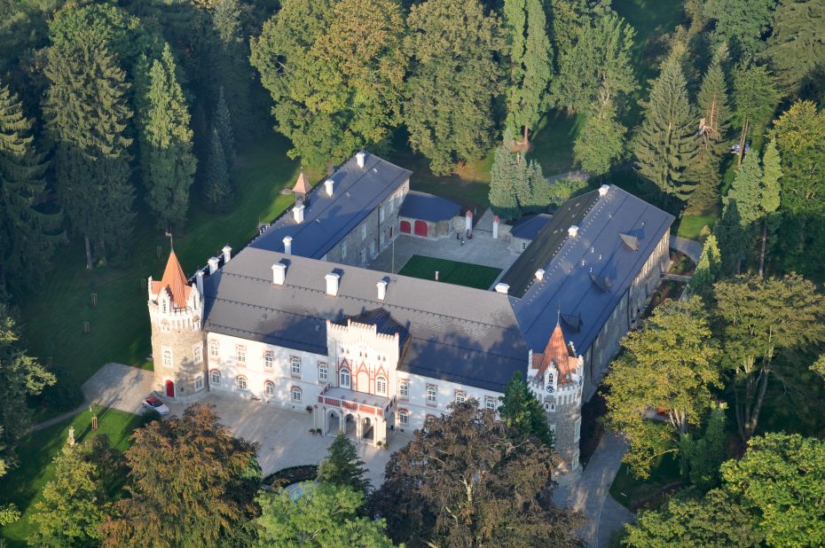 <strong>Chateau Herálec </strong>-- This 13th-century chateau in Herálec, Czech Republic, is about an hour's drive from Prague and a destination unto itself.