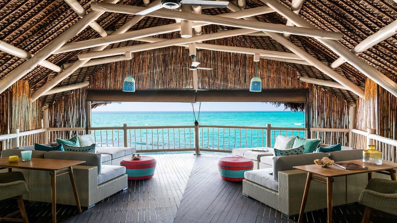 <strong>Anantara Medjumbe Island Resort (Mozambique): </strong>The wooden, thatched-roof villas may look humble on the outside but they're decked out with luxurious interiors, complete with spectacular ocean views. 