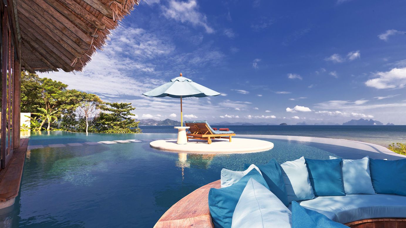 <strong>The Naka Island, A Luxury Collection Resort & Spa (Phuket, Thailand): </strong>If sunbathing on a deserted, unspoiled beachfront is too crowded for you, each villa is equipped with private pools and steam rooms.