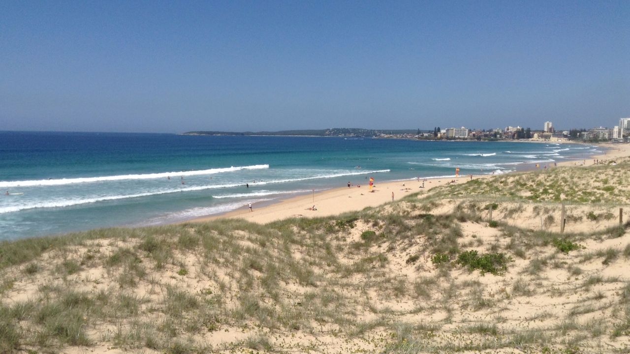 Wanda Beach combines seclusion and surf.