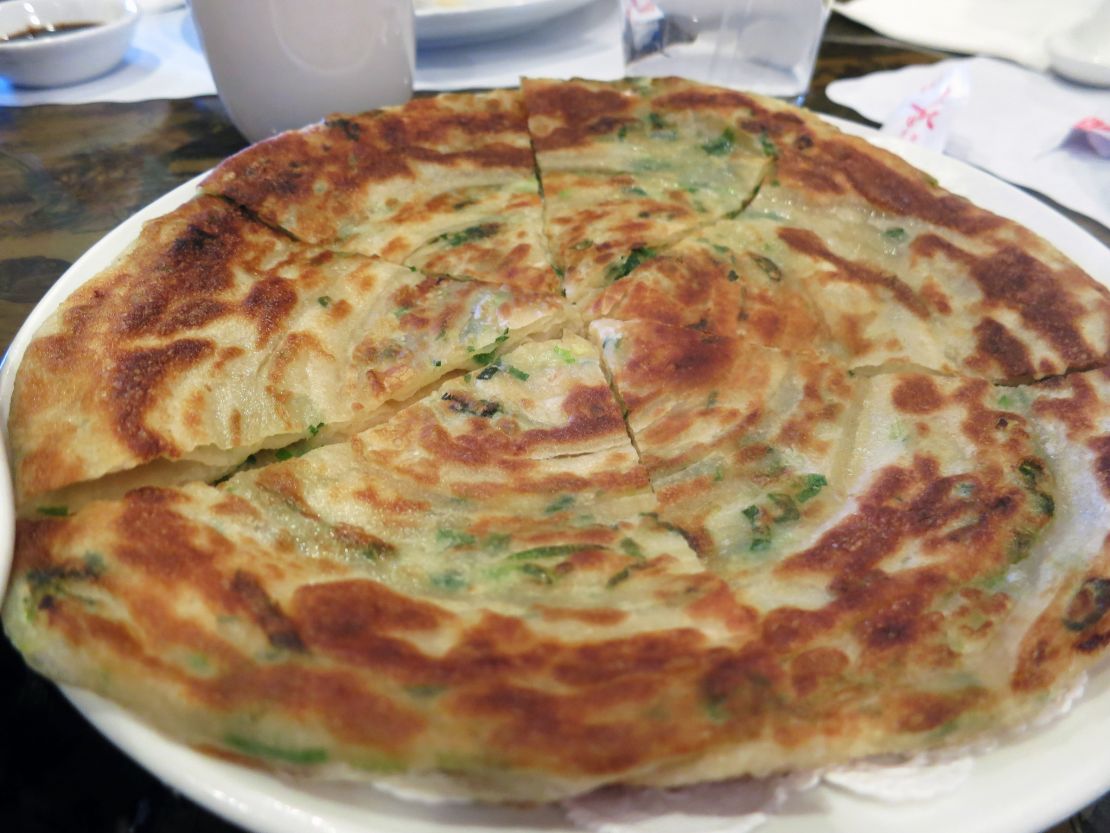 The scallion pancake is a Taiwanese version of a much loved Chinese classic.