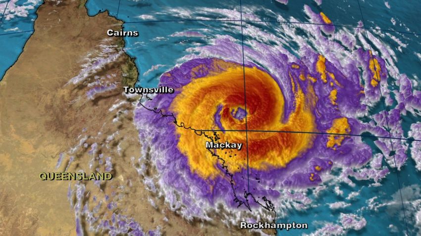 Cyclone Debbie Forecast Australia