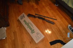 Police found a shotgun at the student's home.