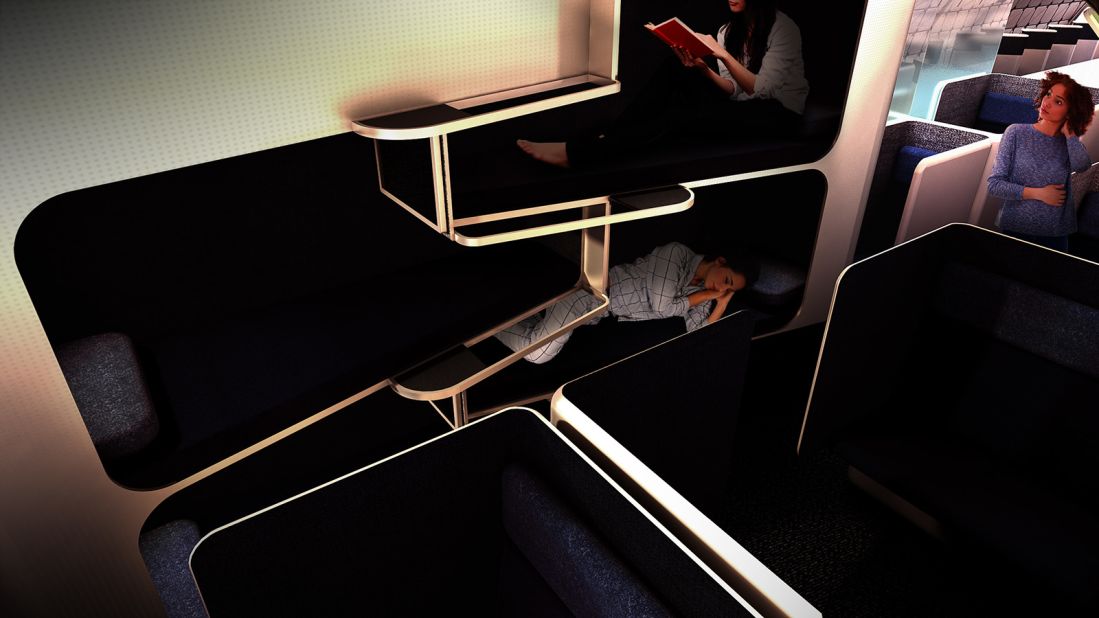 <strong>Streamlining: </strong>Airbus hopes that Transpose will streamline the current limitations on redesigning plane cabins. "Airlines are responding to that desire for customization, but right now there are significant limitations to bringing a similar level of choice to commercial air travel," says Jason Chua, project executive at A³ by Airbus Group.