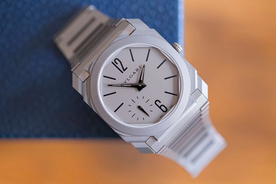 "If you don't think of <a href="http://www.bulgari.com/en-gb/" target="_blank" target="_blank">Bulgari </a>as a serious watch company, think again. This year's Octo Finissimo Automatic isn't just sleekly elegant -- it's also currently the thinnest mechanical timepiece made anywhere in the world." --<a href="https://www.hodinkee.com/articles/bulgari-octo-finissimo-automatique-introducing" target="_blank" target="_blank"> Jack Forster</a>