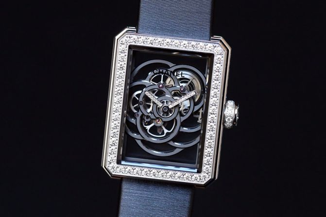 "Last year the star of the fair (at least in my eyes) was the Monsieur de Chanel with new in-house caliber 1 movement. This year <a  target="_blank" target="_blank">Chanel</a> followed up with the Première Camélia Skeleton watch with the caliber 2, an in-house movement designed to look like a Camélia flower. A fashion brand taking its watch movements seriously? Yes, please." -- <a  target="_blank" target="_blank">Cara Barrett</a>