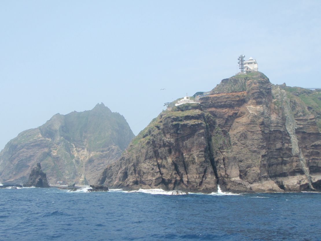 The disputed Dokdo/Takeshima islands