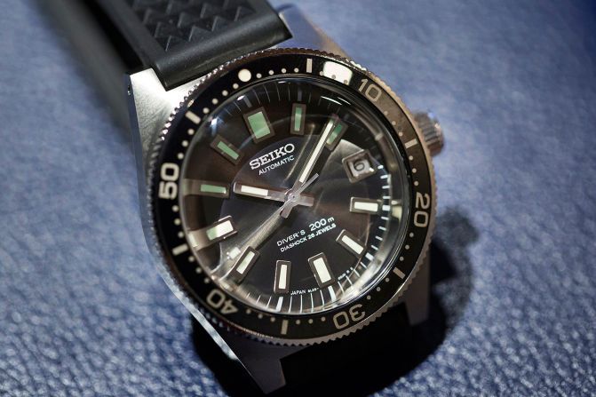 "This model is a near-perfect reproduction of the very first dive watch <a  target="_blank" target="_blank">Seiko</a> ever made, in 1965 -- but upgrades like a tougher case, better water resistance, and improved accuracy, make this a thoroughly modern watch." -- <a  target="_blank" target="_blank">Jack Forster</a>