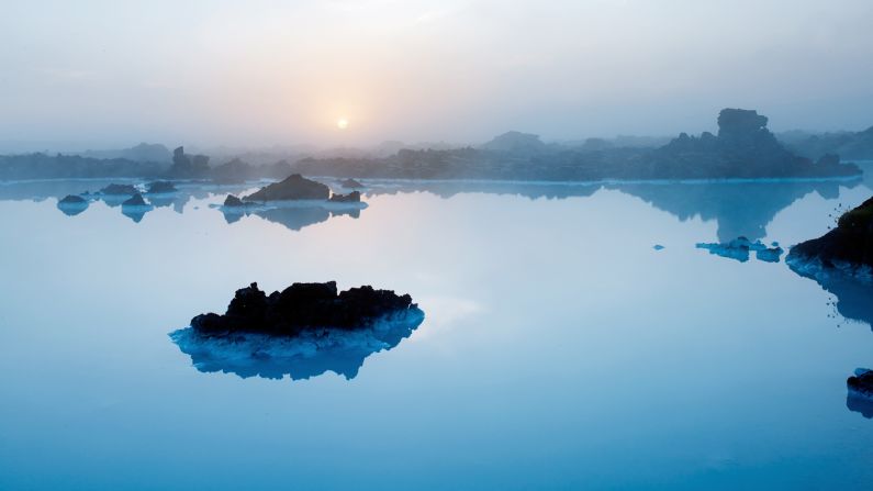<strong>Misty marvel: </strong>Created in 1976 as a byproduct of a a nearby geothermal power plant, the water in the lagoon is rich in minerals such as silica and sulfur. 