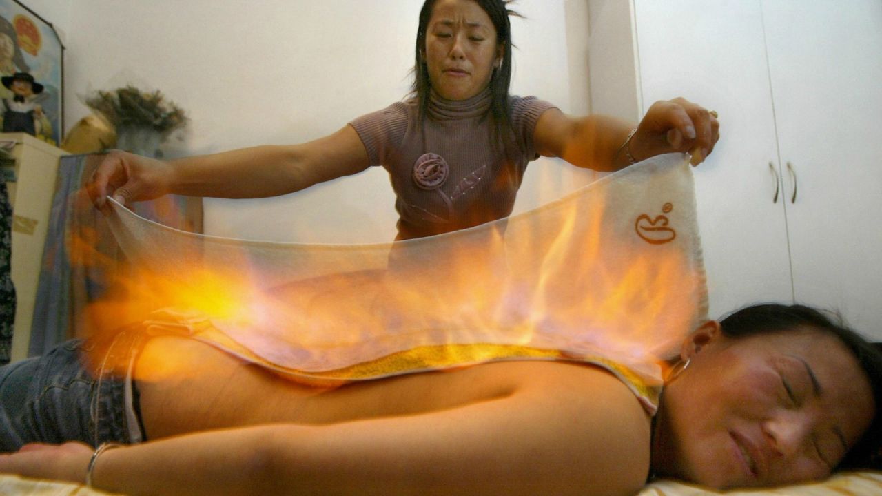Flaming towels cost extra.