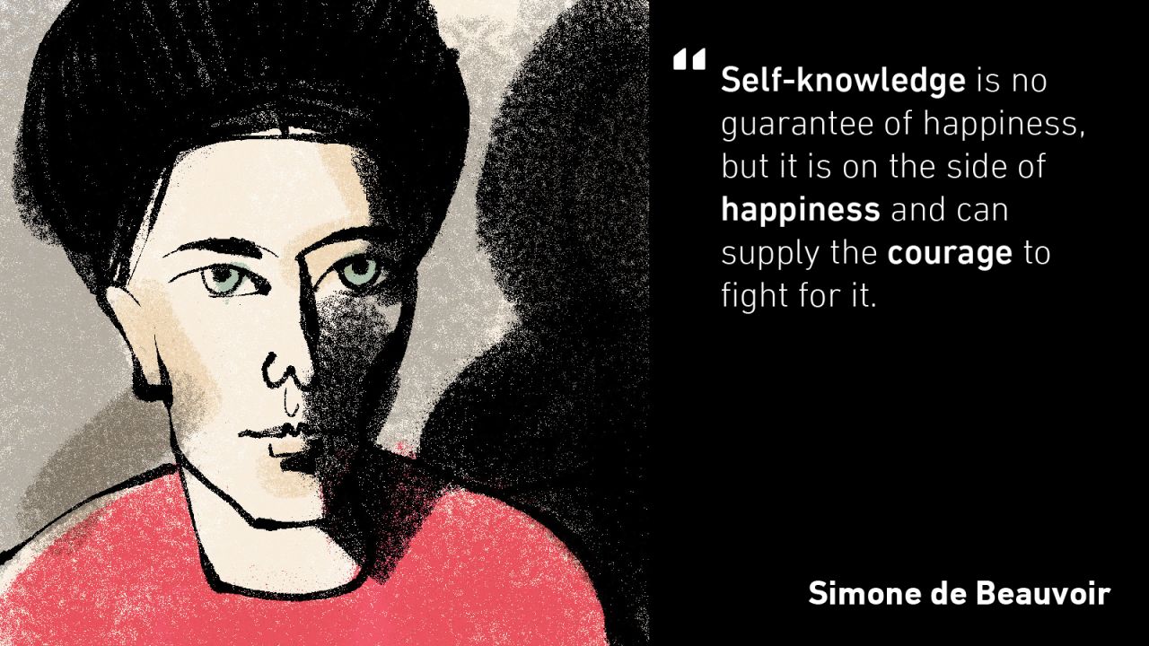 Simone de Beauvoir was a French existentialist philosopher and the author of "The Second Sex", published in 1949, which became a landmark in feminist literature. It analyzed the treatment and perception of women throughout history, and was deemed so controversial that the Vatican put it on the Index of Prohibited Books. 